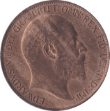 1902 HALFPENNY ( UNC ) B - Halfpenny - Cambridgeshire Coins