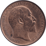 1902 HALFPENNY ( UNC ) - Halfpenny - Cambridgeshire Coins