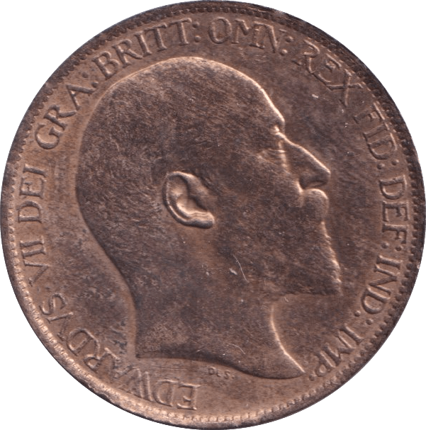 1902 HALFPENNY ( UNC ) LOW TIDE - Halfpenny - Cambridgeshire Coins