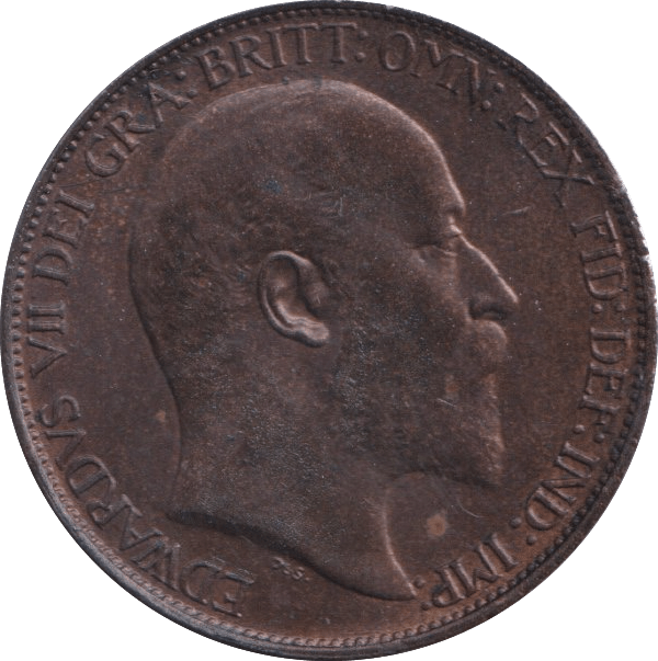 1902 HALFPENNY ( UNC ) LOW TIDE - Halfpenny - Cambridgeshire Coins