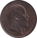 1902 HALFPENNY ( UNC ) LOW TIDE - Halfpenny - Cambridgeshire Coins