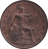 1902 HALFPENNY ( UNC ) ORD - Halfpenny - Cambridgeshire Coins