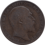 1902 HALFPENNY ( VF ) - HALFPENNY - Cambridgeshire Coins