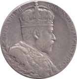 1902 KING EDWARD VII CORONATION MEDALLION - MEDALS & MEDALLIONS - Cambridgeshire Coins