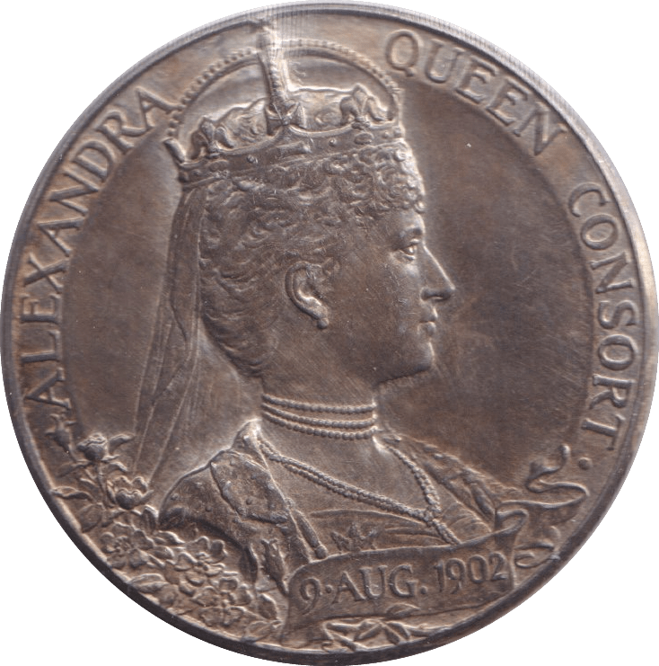 1902 KING EDWARD VII CORONATION MEDALLION - MEDALS & MEDALLIONS - Cambridgeshire Coins