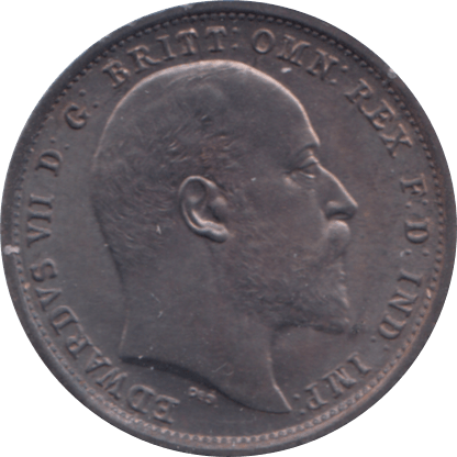1902 MAUNDY FOURPENCE ( UNC ) - Maundy Coins - Cambridgeshire Coins