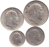 1902 MAUNDY SET EDWARD VII - Maundy Set - Cambridgeshire Coins