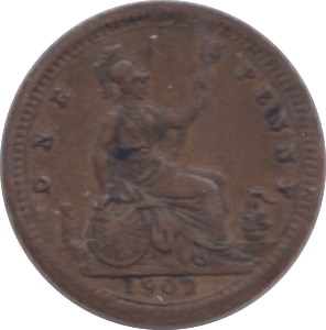 1902 ONE PENNY MODEL TOY MONEY - TOY MONEY - Cambridgeshire Coins