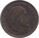 1902 ONE THIRD FARTHING ( AUNC ) - One Third Farthing - Cambridgeshire Coins