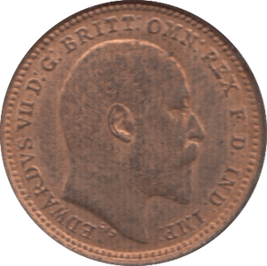 1902 ONE THIRD FARTHING ( UNC ) 4 - One Third Farthing - Cambridgeshire Coins