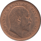 1902 ONE THIRD FARTHING ( UNC ) 4 - One Third Farthing - Cambridgeshire Coins