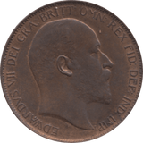 1902 PENNY 1 ( AUNC ) 23 - Penny - Cambridgeshire Coins