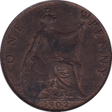 1902 PENNY ( AUNC ) - Penny - Cambridgeshire Coins