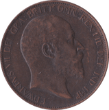 1902 PENNY ( GVF ) B - Penny - Cambridgeshire Coins