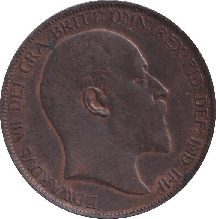 1902 PENNY ( GVF ) - PENNY - Cambridgeshire Coins