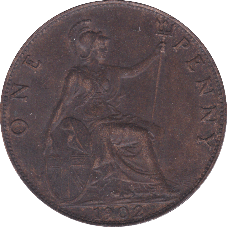 1902 PENNY ( GVF ) - Penny - Cambridgeshire Coins