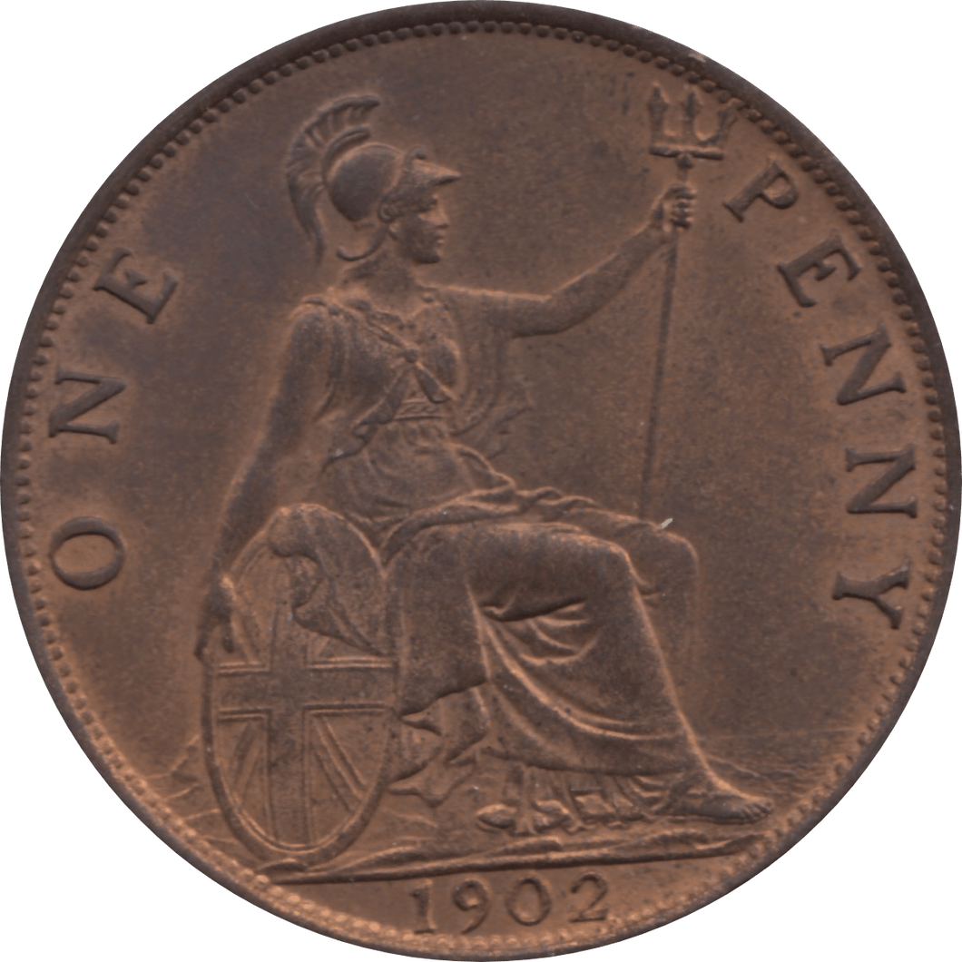 1902 PENNY LOW TIDE ( AUNC ) 34 - Penny - Cambridgeshire Coins