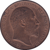1902 PENNY ( UNC ) A - Penny - Cambridgeshire Coins