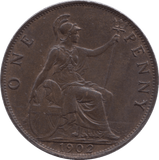 1902 PENNY ( UNC ) - Penny - Cambridgeshire Coins