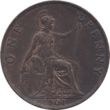1902 PENNY - Penny - Cambridgeshire Coins