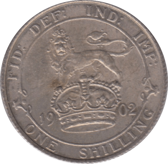1902 SHILLING ( AUNC ) 4 - Shilling - Cambridgeshire Coins