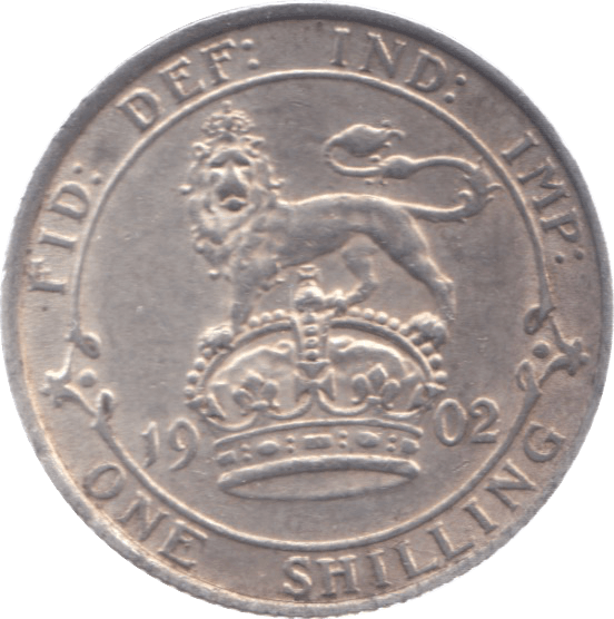 1902 SHILLING ( AUNC ) 9 - Shilling - Cambridgeshire Coins