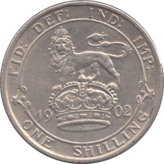 1902 SHILLING ( EF ) - Shilling - Cambridgeshire Coins