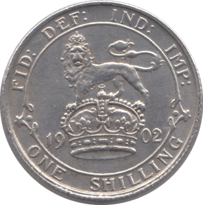 1902 SHILLING ( EF ) - Shilling - Cambridgeshire Coins