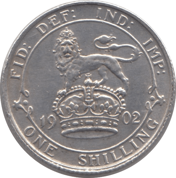 1902 SHILLING ( EF ) - Shilling - Cambridgeshire Coins