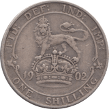 1902 SHILLING ( FINE ) 6 - Shilling - Cambridgeshire Coins