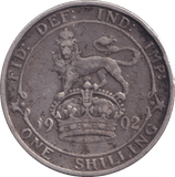 1902 SHILLING ( FINE ) - Shilling - Cambridgeshire Coins