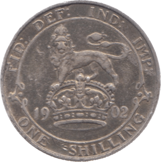 1902 SHILLING ( GF ) 10 - Shilling - Cambridgeshire Coins