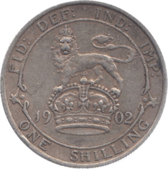1902 SHILLING ( GF ) 13 - Shilling - Cambridgeshire Coins