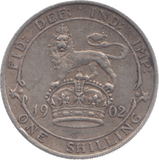 1902 SHILLING ( GF ) 13 - Shilling - Cambridgeshire Coins