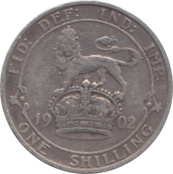 1902 SHILLING ( GF ) 15 - Shilling - Cambridgeshire Coins