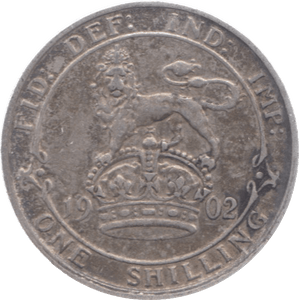 1902 SHILLING ( GF ) 9 - Shilling - Cambridgeshire Coins