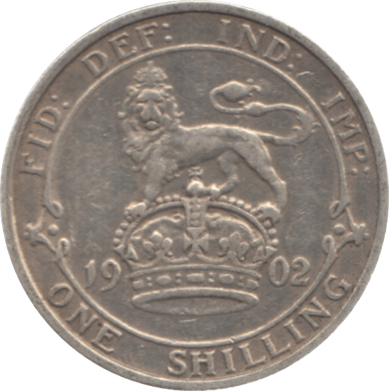 1902 SHILLING ( GVF ) 2 - Shilling - Cambridgeshire Coins