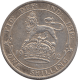 1902 SHILLING ( GVF ) - Shilling - Cambridgeshire Coins