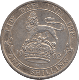 1902 SHILLING ( GVF ) - Shilling - Cambridgeshire Coins
