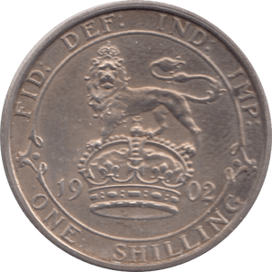 1902 SHILLING ( MATT PROOF ) - Shilling - Cambridgeshire Coins