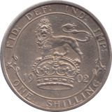 1902 SHILLING ( MATT PROOF ) - Shilling - Cambridgeshire Coins