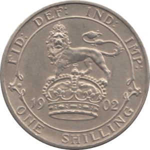 1902 SHILLING ( MATT PROOF ) - Shilling - Cambridgeshire Coins