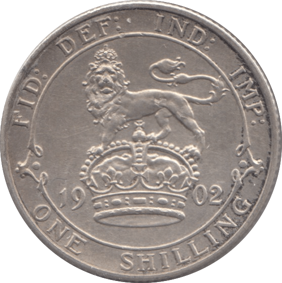 1902 SHILLING ( MATT PROOF ) - Shilling - Cambridgeshire Coins
