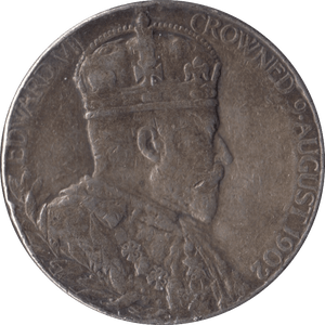 1902 SILVER EDWARD VII AND QUEEN ALEXANDRA MEDALLION - MEDALS & MEDALLIONS - Cambridgeshire Coins