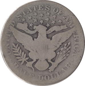 1902 SILVER HALF DOLLAR USA - SILVER WORLD COINS - Cambridgeshire Coins