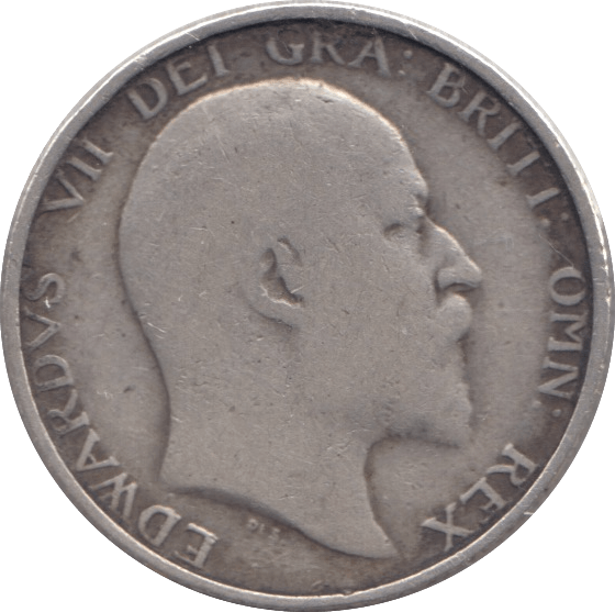 1902 SILVER ONE SHILLING ( FINE ) - Shilling - Cambridgeshire Coins