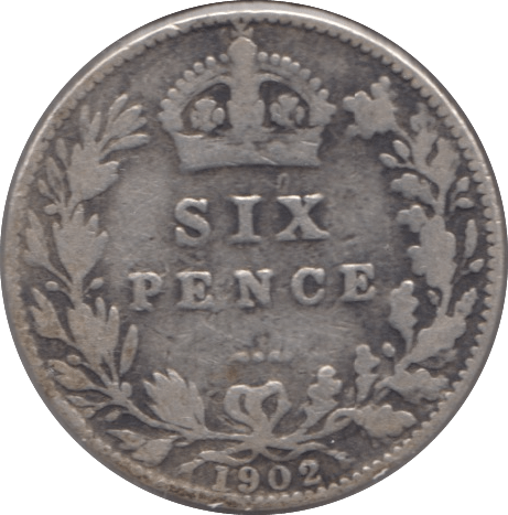 1902 SIXPENCE ( FINE ) - Sixpence - Cambridgeshire Coins