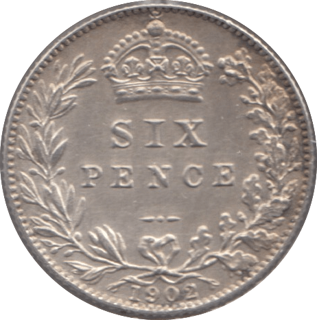 1902 SIXPENCE ( MATT PROOF ) - Sixpence - Cambridgeshire Coins