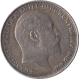 1902 SIXPENCE ( VF ) - Sixpence - Cambridgeshire Coins