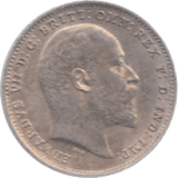 1902 THREEPENCE ( EF ) 23 - Threepence - Cambridgeshire Coins